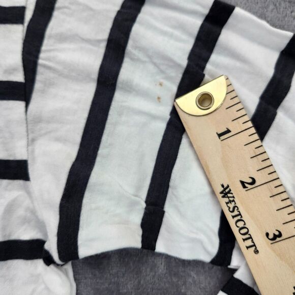 NWT Womens Bench Urban Wear White and Black Striped Sweater Size Small - Picture 7 of 9
